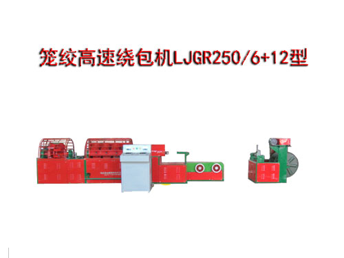 笼绞高速单层绕包机LGR250/6+12型